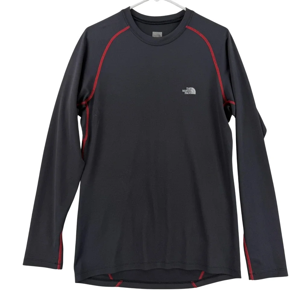The North Face Shirt Mens Large Black Flight‎ Series Long Sleeve Base Layer